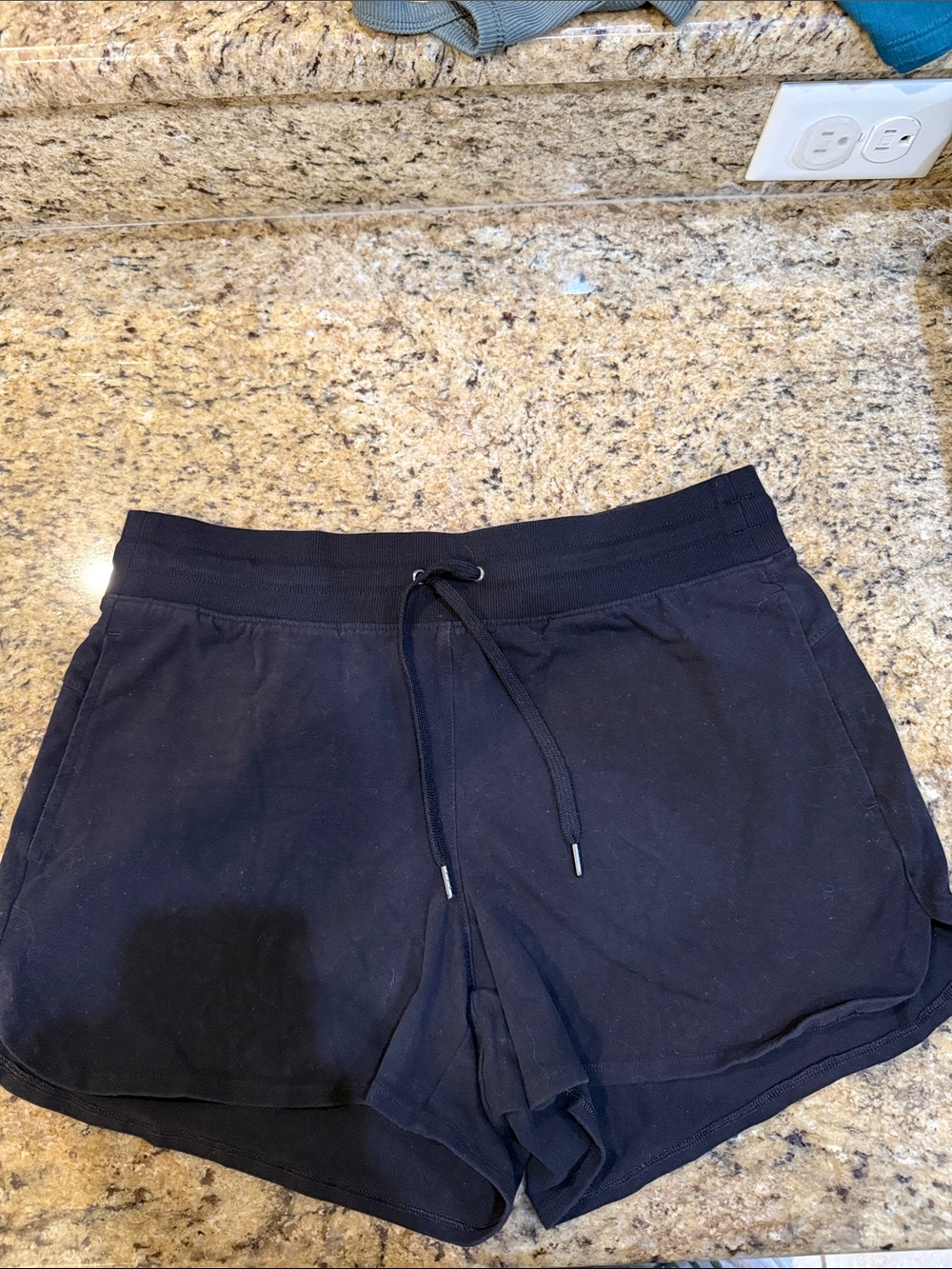 tek gear Black Athletic Drawstring Shorts